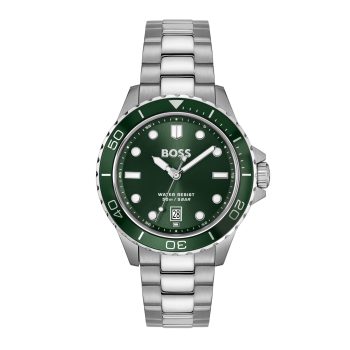 Troper Sport Quartz 42mm Mens Watch Green