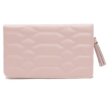 WOLF Jewellery Case Caroline Portfolio Rose Quartz - Rose