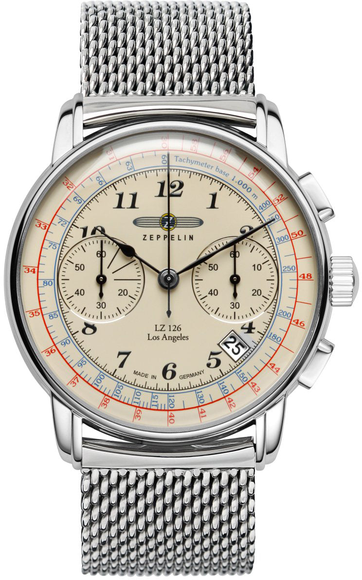 Zeppelin LZ 126 Los Angeles Quartz Chronograph Watch Zeppelin LZ 126 Los Angeles Quartz Chronograph Watch